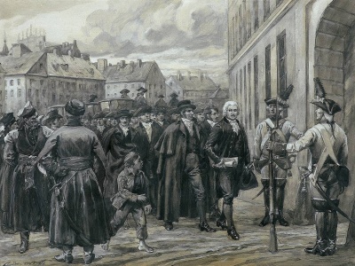 Kalendarium historyczne: 2 grudnia 1789 – „czarna procesja”