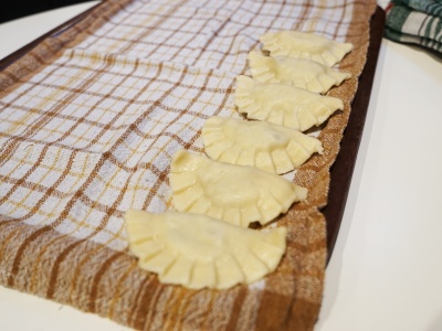 Pierogi z farszem z zieleniatek