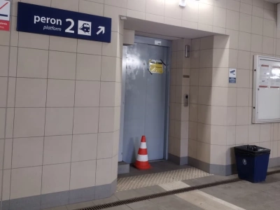Winda na dworcu w Szczakowej ma być naprawiona na dniach
