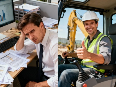 Masz dość Excela? Zamień biurko na koparkę!