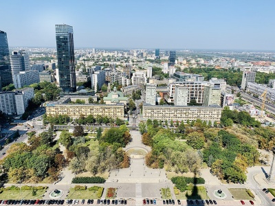 Ukraińska hołota opanowała park w Warszawie