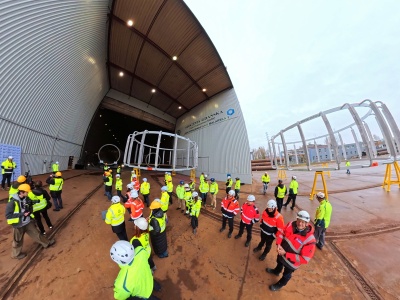 Grupa Przemysłowa Baltic ukończyła pierwsze konstrukcje stalowe dla Baltica 2