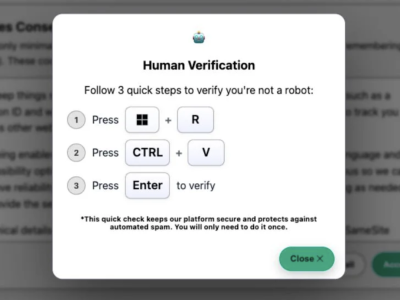 Fałszywa aktualizacja Windows – uwaga na metodę ClickFix