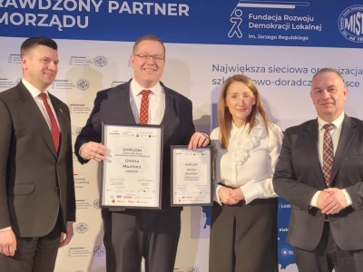 Gmina Mucharz z dwoma tytułami lidera. Prestiżowe wyróżnienia dla samorządu