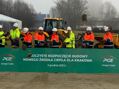 PGE zaczyna od gazu w Krakowie, a skończy na hubie ciepła dzięki elektryfikacji