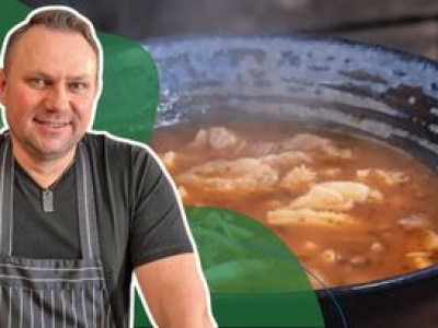 Strzelczyk pokazał, jak zrobić najlepsze flaczki. Tę zupę największy sceptyk będzie zajadał ze smakiem