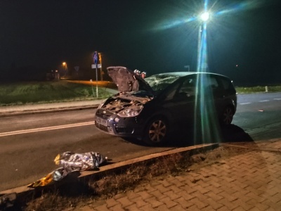 UWAGA! Utrudnienia na trasie Rakoniewice – Wielichowo. Pieszy potrącony w Dębsku