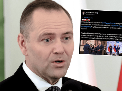 Karol Nawrocki po spotkaniu liderów V4 opublikował wpis