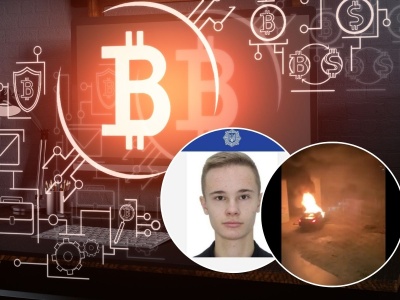 Brutalne morderstwo w Wiedniu. Syn ukraińskiego urzędnika spalony żywcem za kryptowaluty