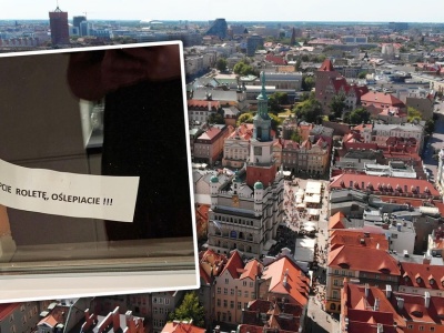 Znalazł na oknie wiadomość od sąsiada. 