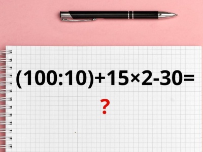 Oblicz w pamięci. Ta zagadka nie powinna stanowić dla ciebie problemu