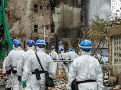 Ocalał z pożaru w Hongkongu. Dramatyczna relacja mieszkańca. 
