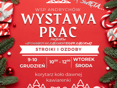 Wystawa „IDĄ ŚWIĘTA” w WSP w Andrychowie