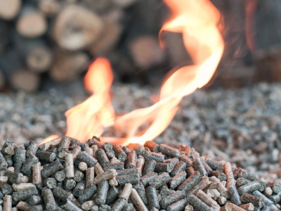 Brykiet z łuski słonecznika. Tańszy niż pellet i lepiej grzeje