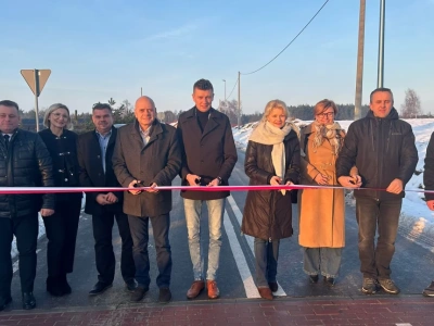 Ważna inwestycja drogowa na terenie Gminy Godziesze Wielkie oddana do użytkowania