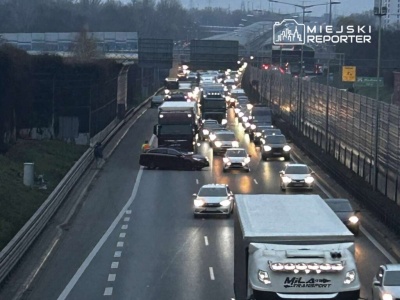 Dwa zdarzenia na trasach ekspresowych. Kilkanaście kilometrów korka