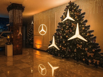 Magiczny mikołajkowy weekend z gwiazdą: Mercedes-Benz otwiera Jarmark Świąteczny i prezentuje nowego elektrycznego GLC