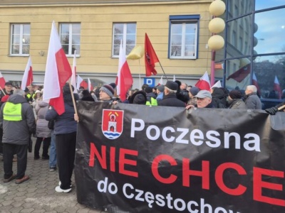 Gorąco w Częstochowie! Mieszkańcy gminy Poczesna protestują, sesja Rady Miasta przerwana z powodu gróźb wobec jednego z radnych