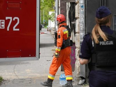Eksplozja telefonu w internacie. Osiem osób w szpitalu