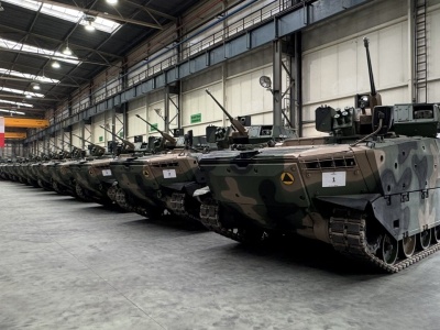 Pierwsze stado BWP Borsuk trafiło do wojska