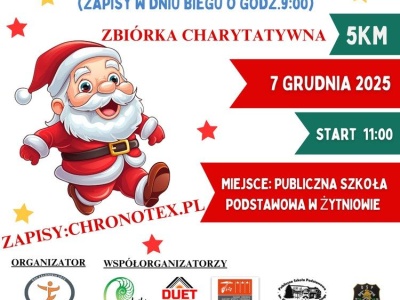 W niedzielę Bieg Mikołajkowy w Żytniowie. Na miejscu będzie można się zapisać