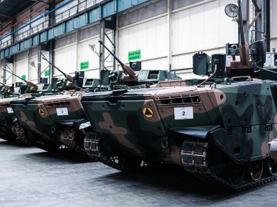 Bojowe wozy piechoty Borsuk wchodzą na wyposażenie Wojska Polskiego