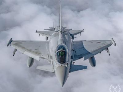 Niemieckie myśliwce rozlokowane pod Malborkiem