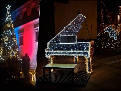 Tysiące lampek rozświetliły Tarnów. W mieście uruchomiono świąteczne iluminacje