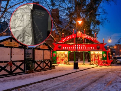 Afera na jarmarku w Gdańsku. Otworzył opakowanie i zamarł