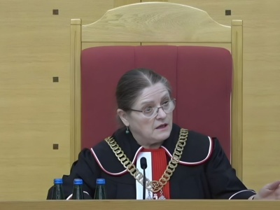 Krystyna Pawłowicz odchodzi z TK. Dostanie wyższą emeryturę niż prezydent Duda