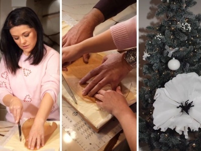 Wielkie przygotowania do świąt w domu Cichopek. Pokazała urocze nagranie z Kurzajewskim