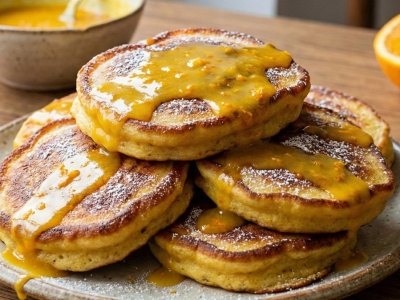 Babcine racuchy w pomarańczowym anturażu. Nostalgiczna propozycja Jurka Sobieniaka