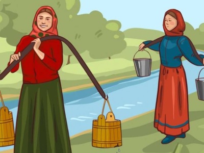 Która kobieta przyniesie więcej wody? Wiele osób popełnia typowy błąd