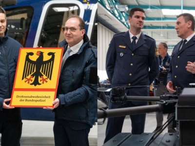 Niemcy powołały osobną jednostkę policji zdolną do walki z dronami