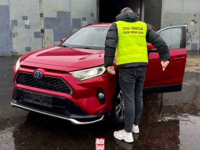 Straż Graniczna odzyskała Toyotę RAV4 z Norwegii. Ten model to hit wśród złodziei