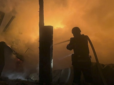 Ponad 700 środków napadu powietrznego. Potężny atak Rosji na Ukrainę