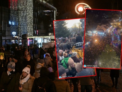 Tak wyglądały Krupówki w sobotę. Nagrania obiegły sieć