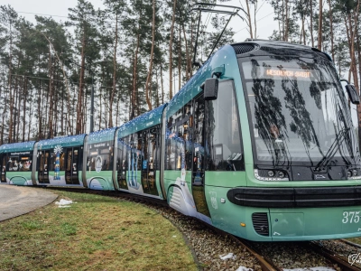 Po Bydgoszczy kursuje świąteczny tramwaj
