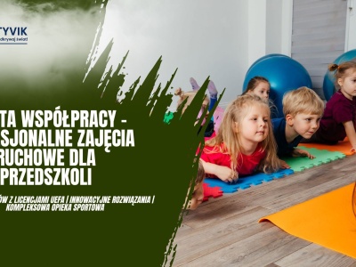 AKTYVIK – profesjonalne zajęcia ruchowe, które zmieniają codzienność przedszkolaków