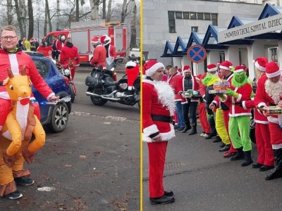 MotoMikołaje dojechały do Uniwersyteckiego Szpitala Dziecięcego w Krakowie