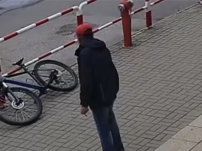 Ukradł rower i zniknął. Olsztyńska policja publikuje nagranie