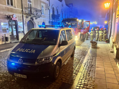 Sandomierz. Tragiczny pożar w kamienicy, nie żyją dwie osoby