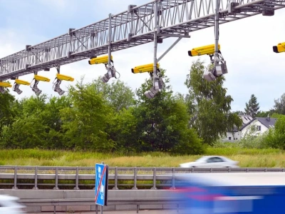 Nowy odcinkowy pomiar prędkości na Południowej Obwodnicy Warszawy