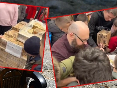 Dantejskie sceny w Auchanie. Ludzie pobili się o resoraki