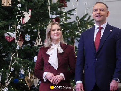 Zrobili to po raz pierwszy w Pałacu Prezydenckim. Karol i Marta Nawroccy dochowali tradycji