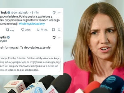Anna Bryłka do Donalda Tuska: Proszę nie dezinformować. Ta decyzja jeszcze nie zapadła