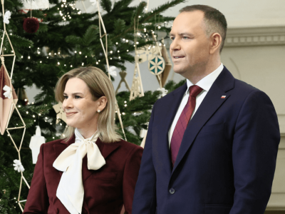 Marta Nawrocka udekorowała choinkę w Pałacu Prezydenckim, ale to gest córki prezydenckiej pary rozczulił wszystkich