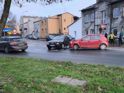 Lublin: Zderzenie dwóch aut na ul. Nowy Świat. Są utrudnienia w ruchu