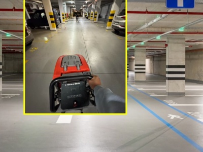 Ubrudził autem posadzkę w garażu. Spółdzielnia nałożyła 169 000 zł kary