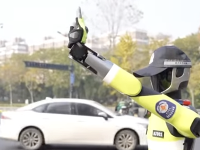 Robot w Chinach zastępuje policjanta. Kieruje ruchem i wysyła mandaty